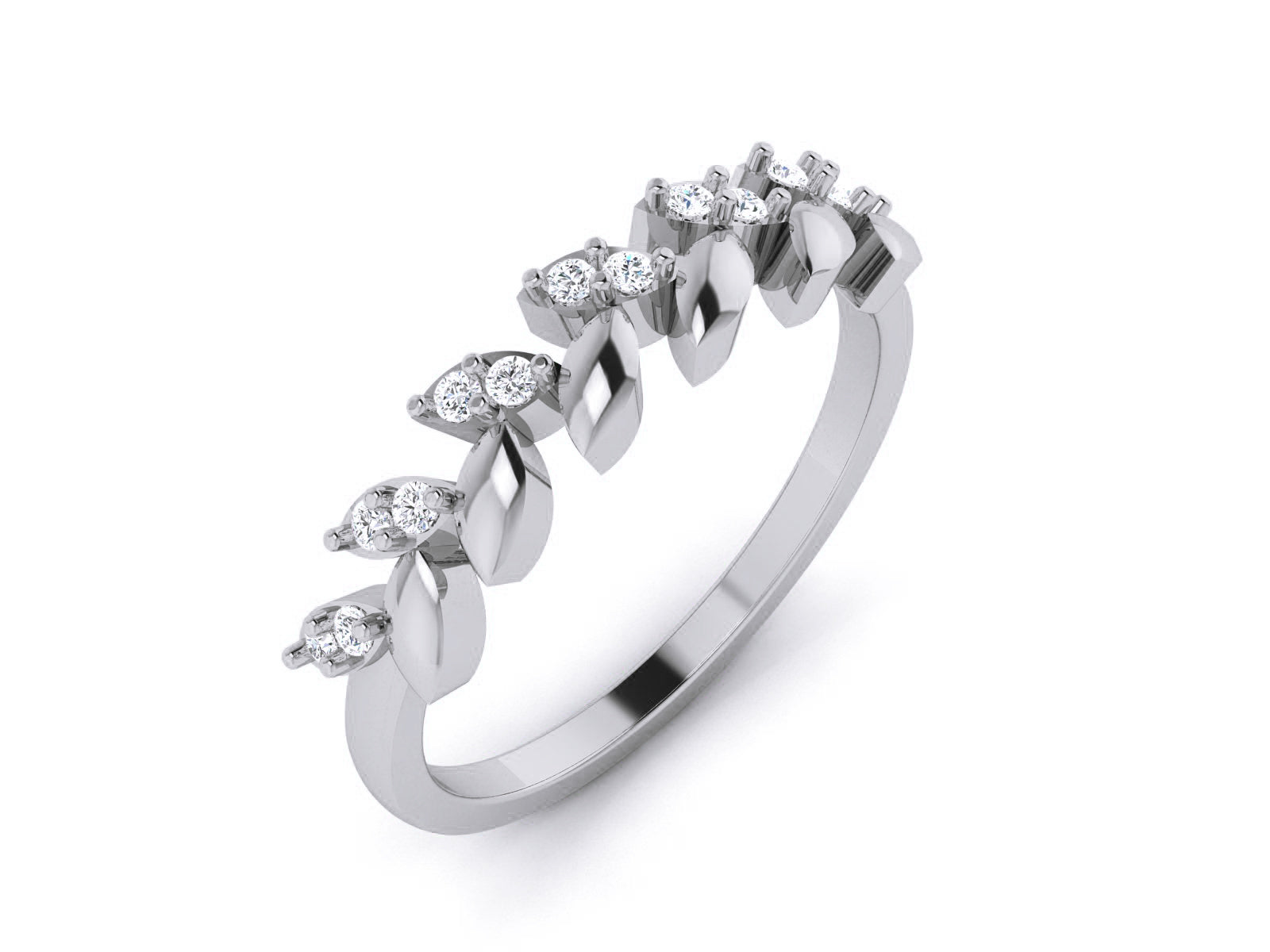 White Gold Ring