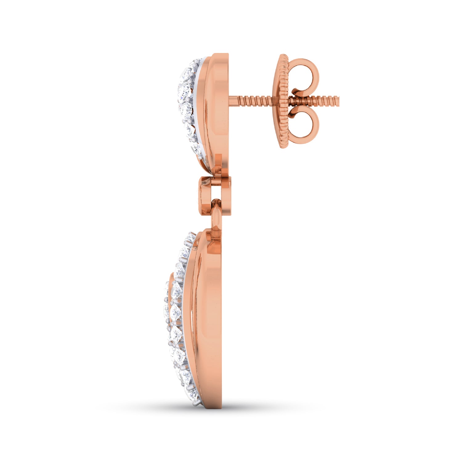 Rose Gold Earings