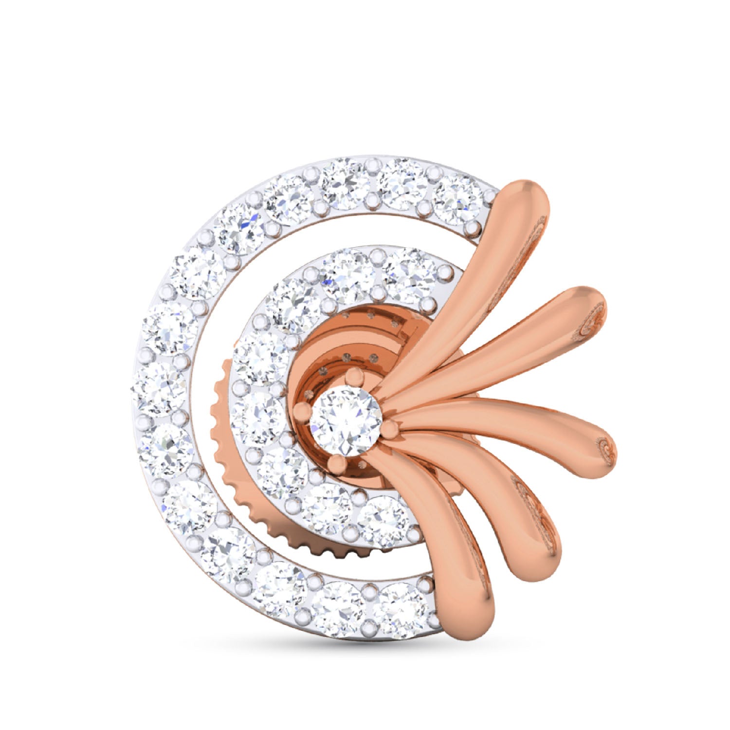 Rose Gold Earings