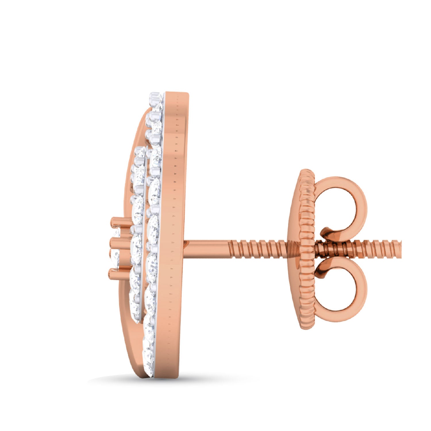 Rose Gold Earings