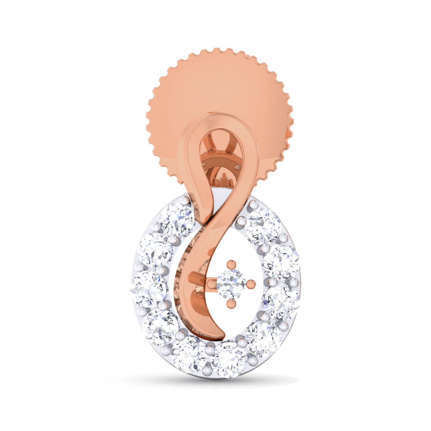 Rose Gold Earings