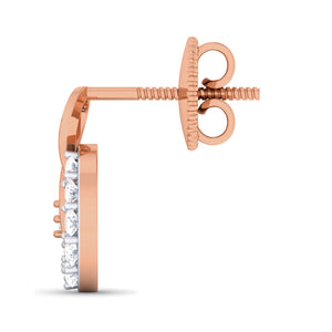 Rose Gold Earings