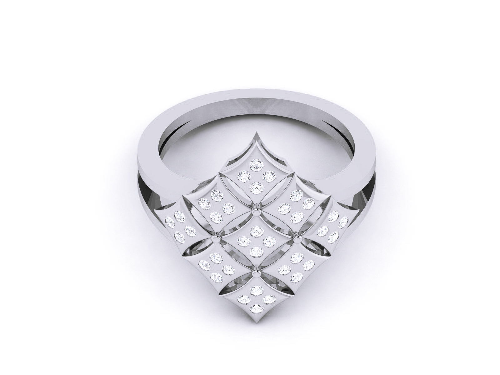 White Gold Ring