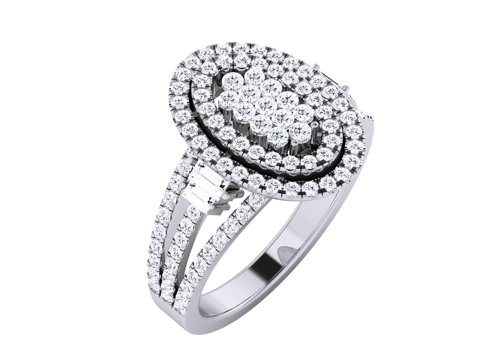 White Gold Ring