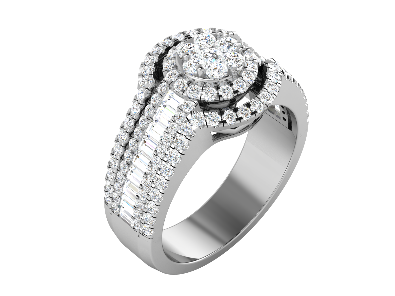 White Gold Ring
