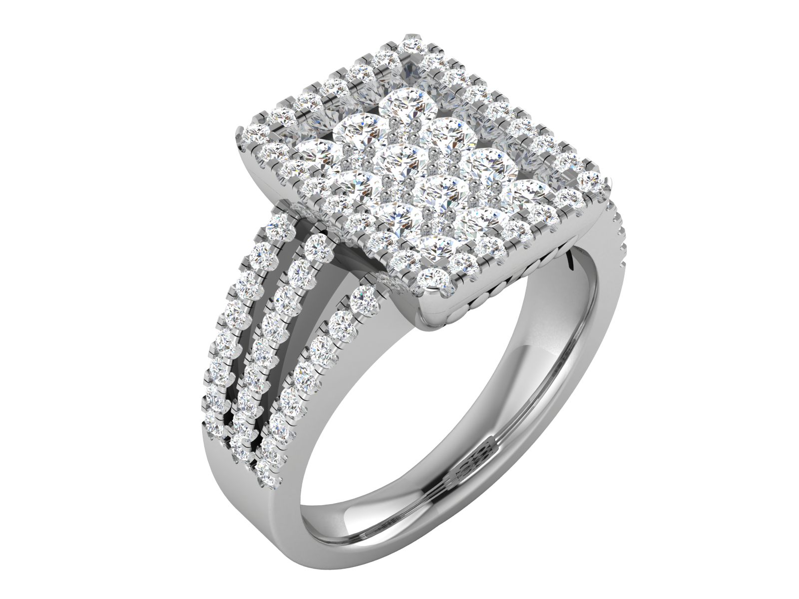 White Gold Ring