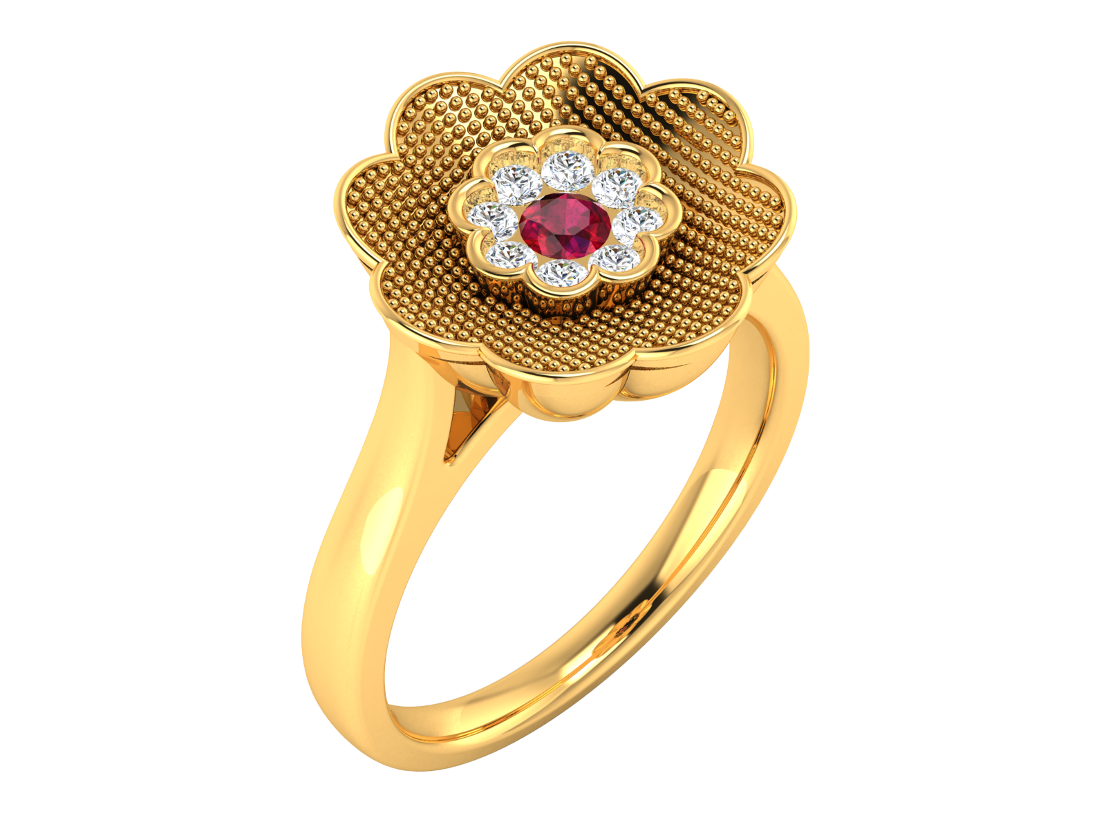 Yellow Gold  Ring