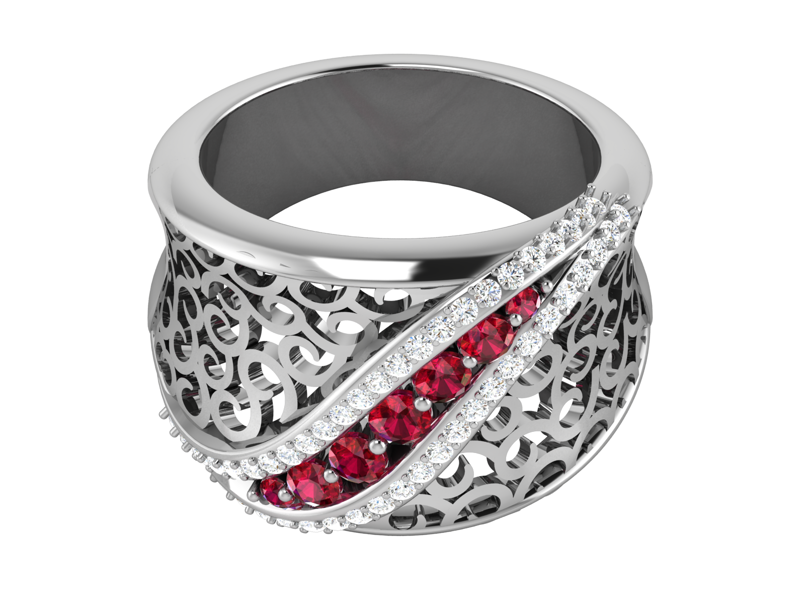 White Gold Ring