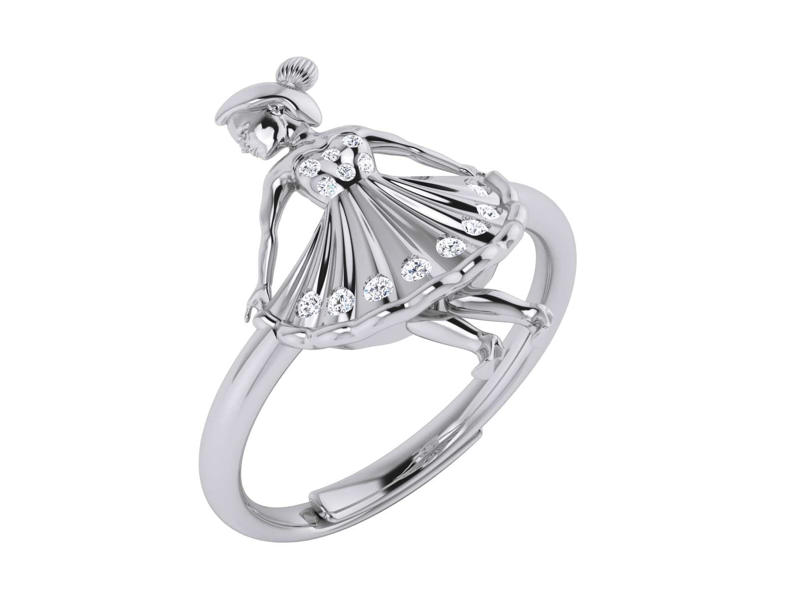 White Gold Ring