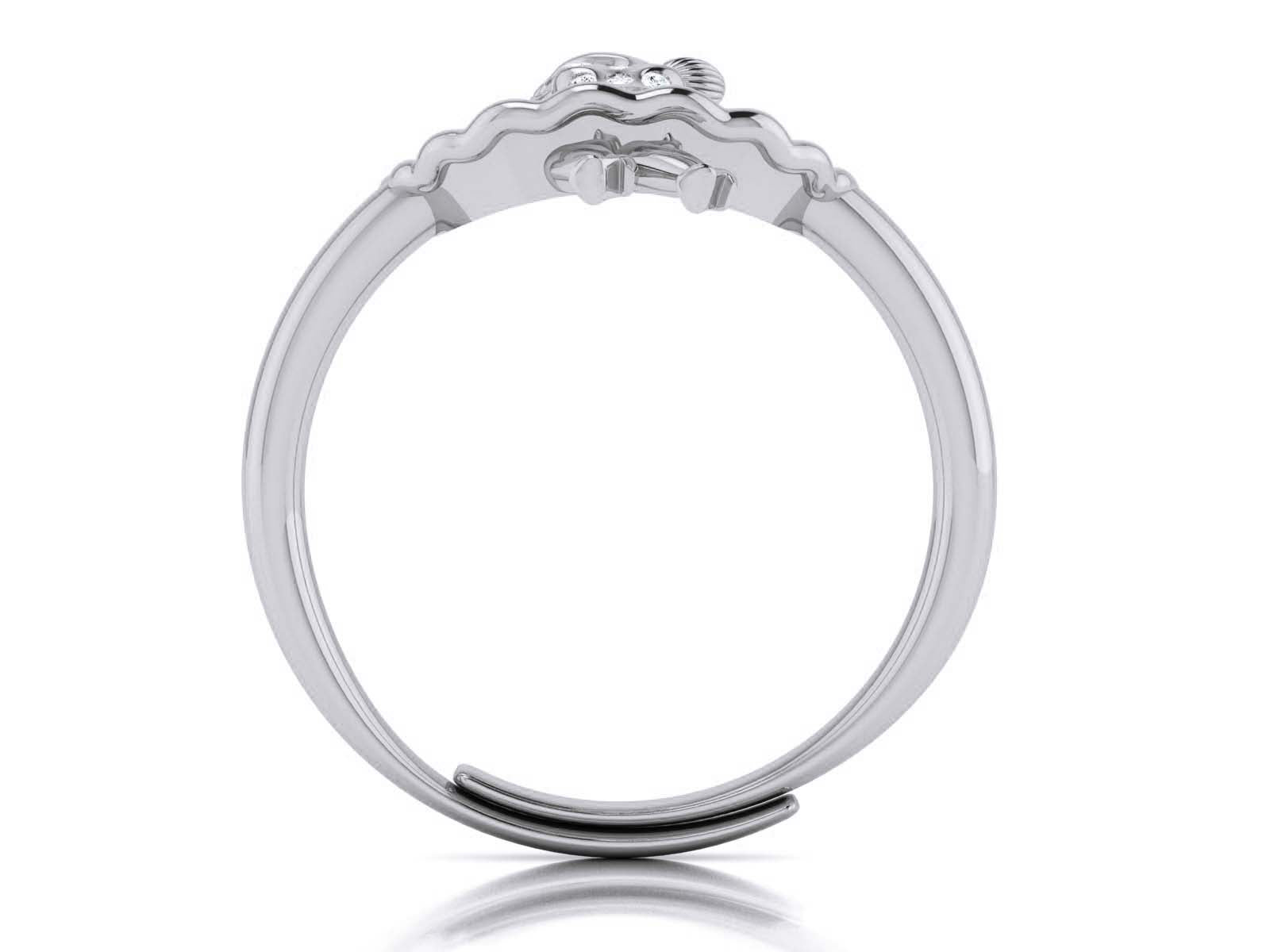 White Gold Ring