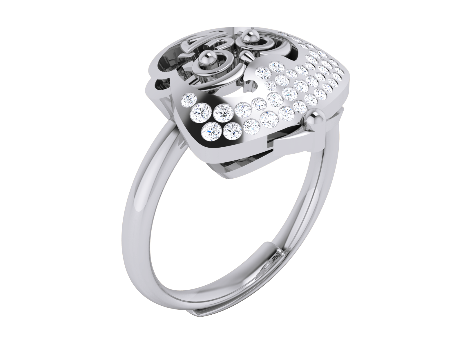 White Gold Ring