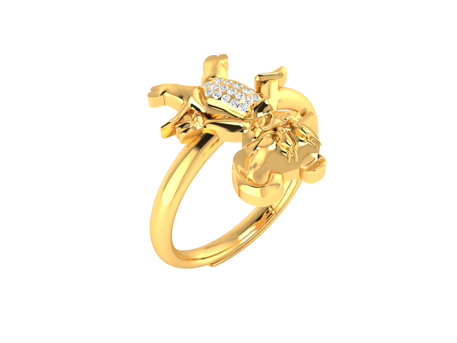 Yellow Gold  Ring