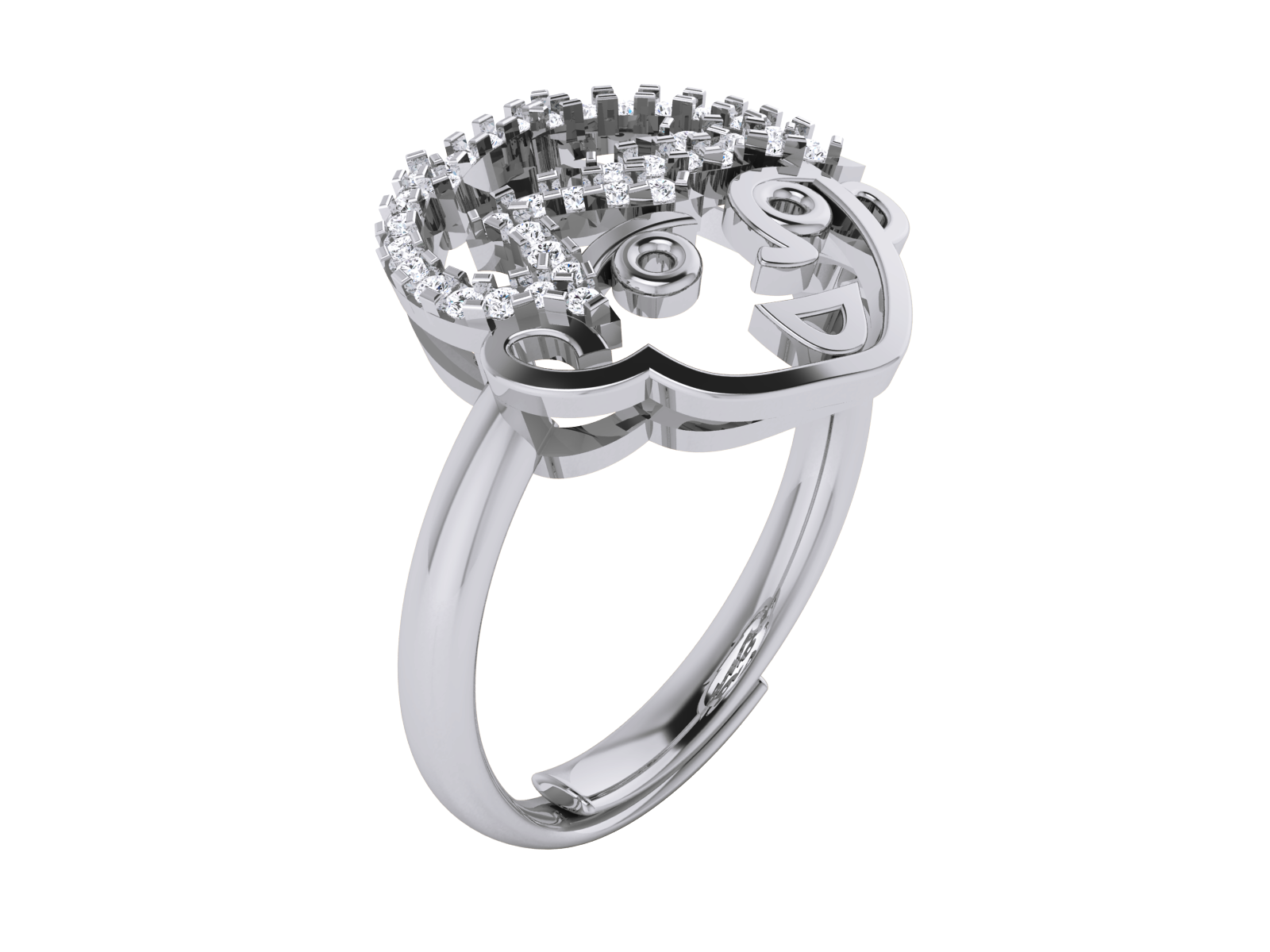 White Gold Ring