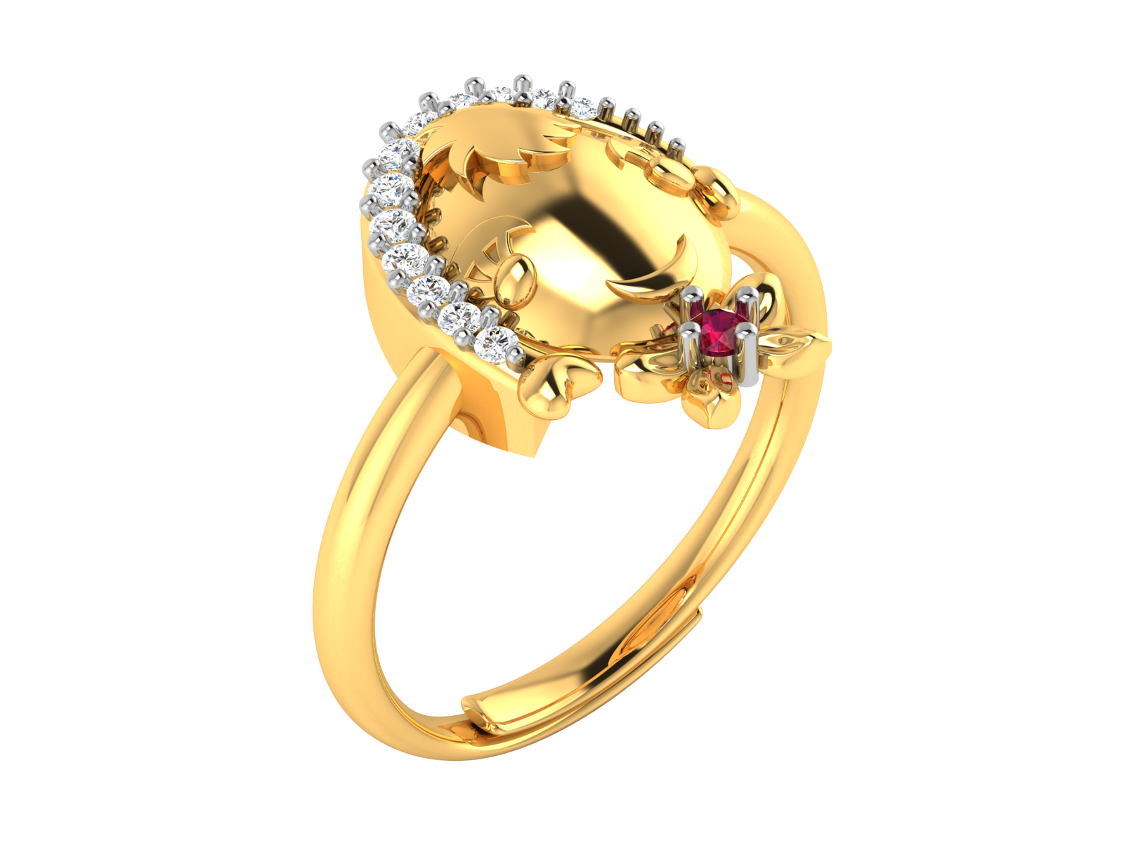 Yellow Gold  Ring