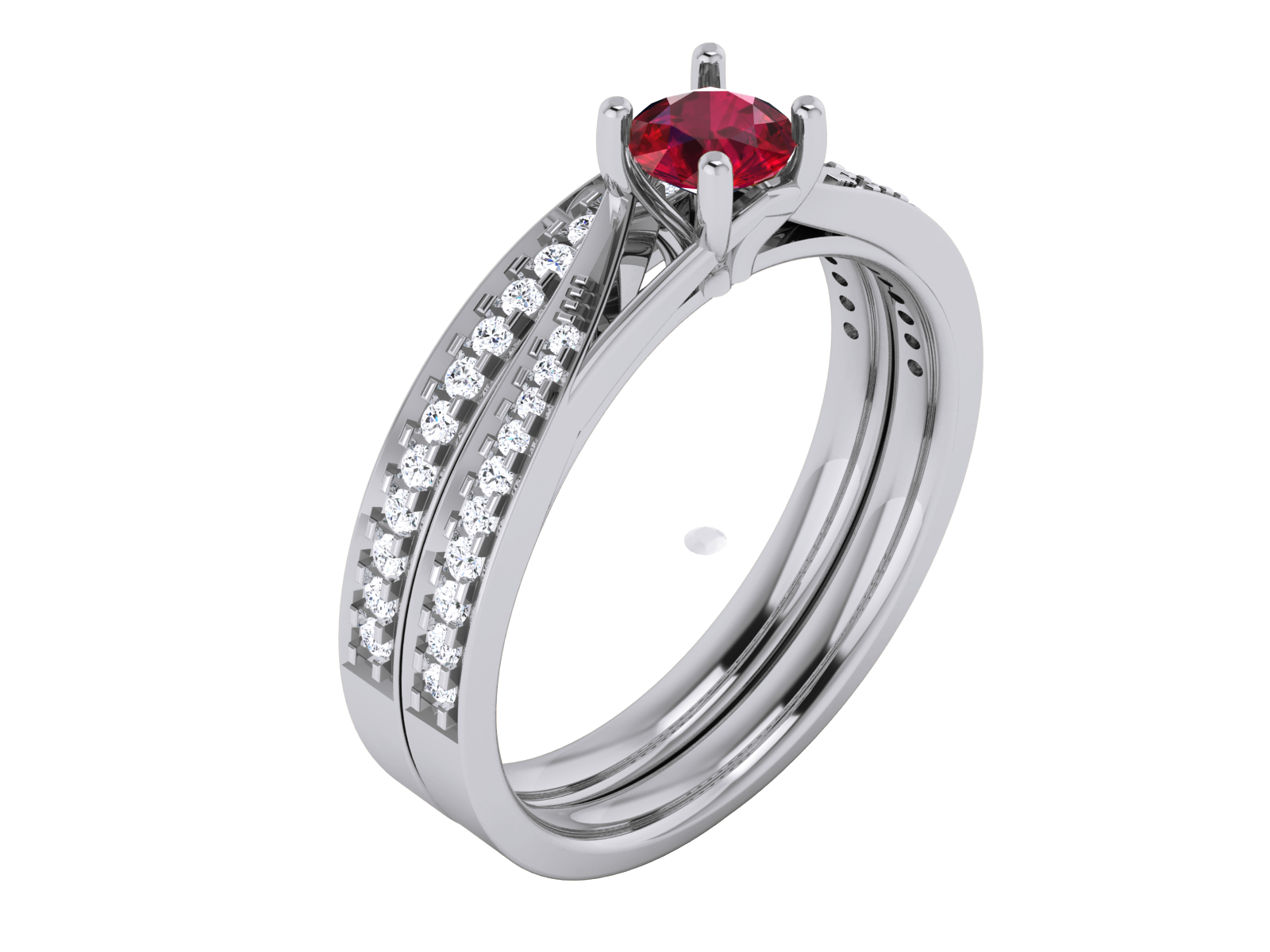 White Gold Ring