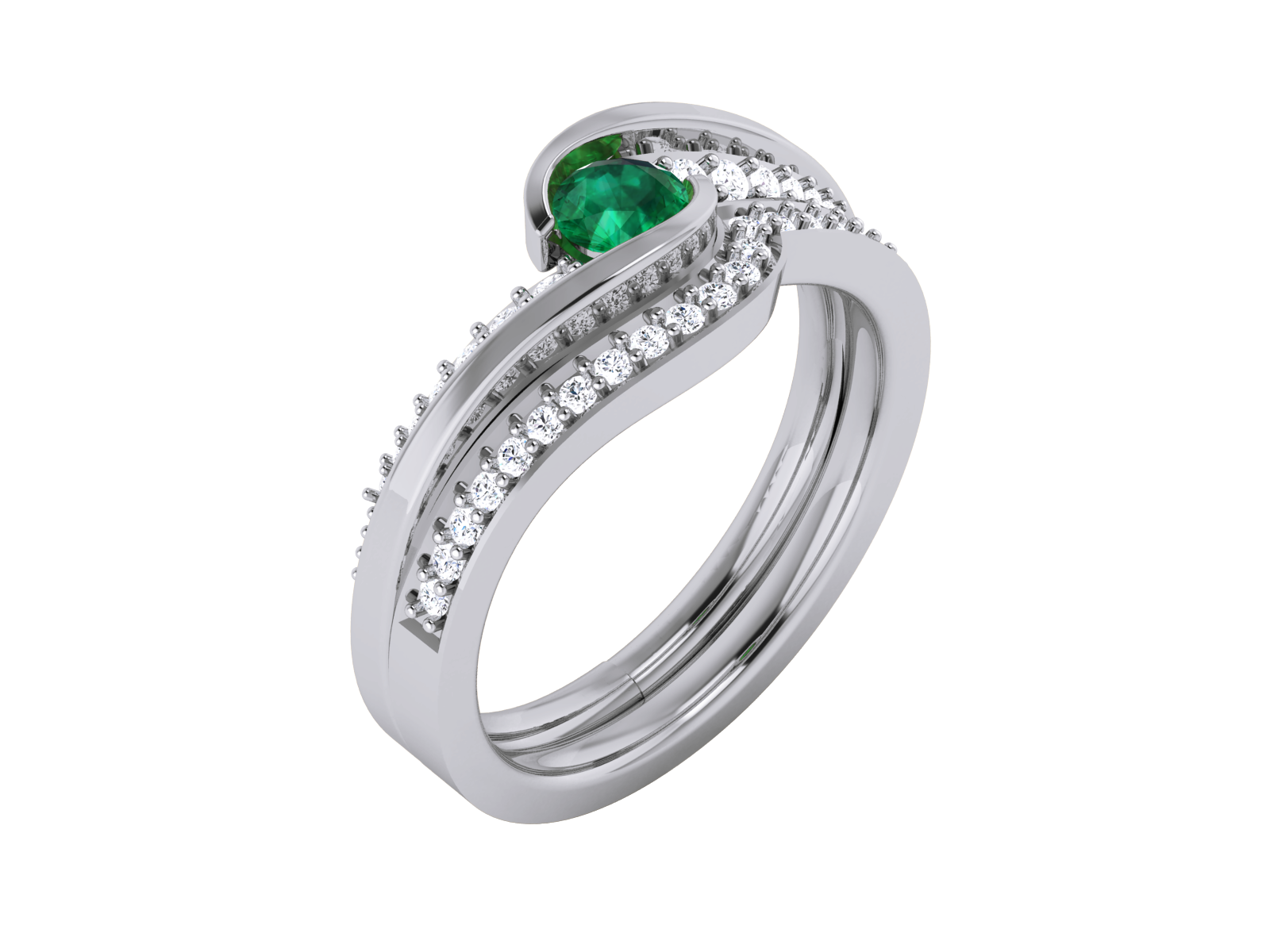 White Gold Ring