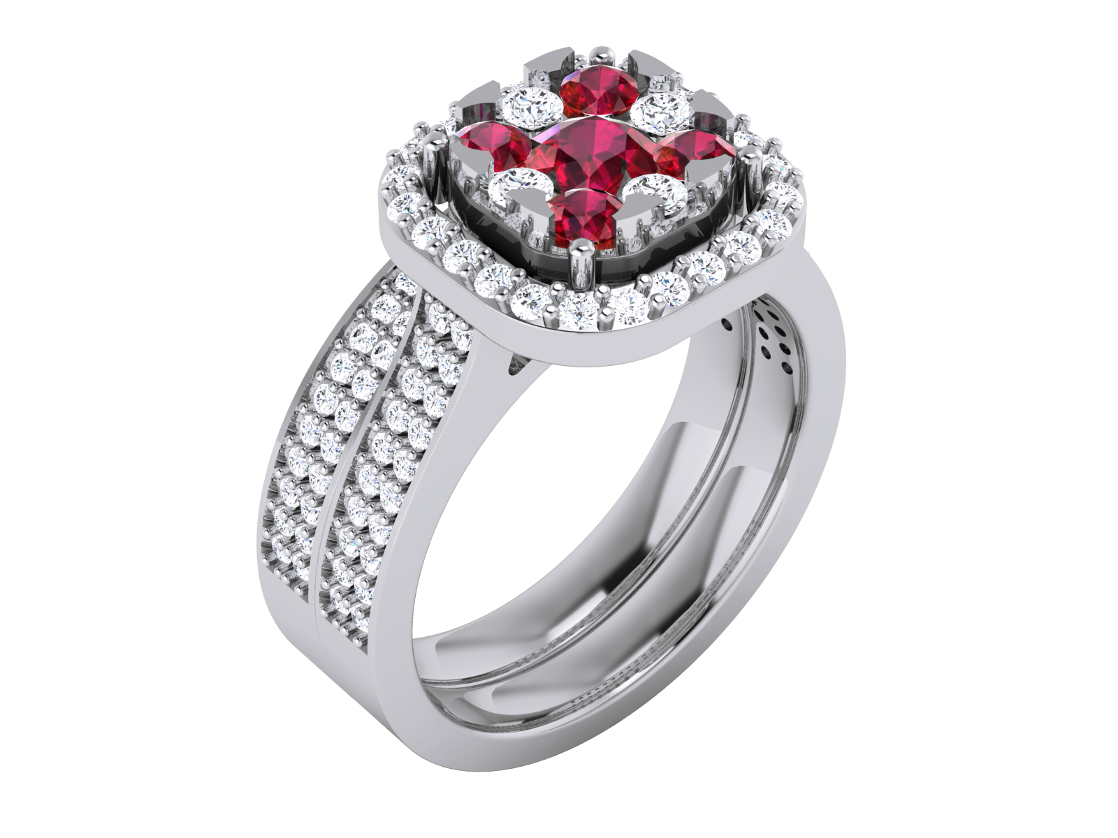 White Gold Ring