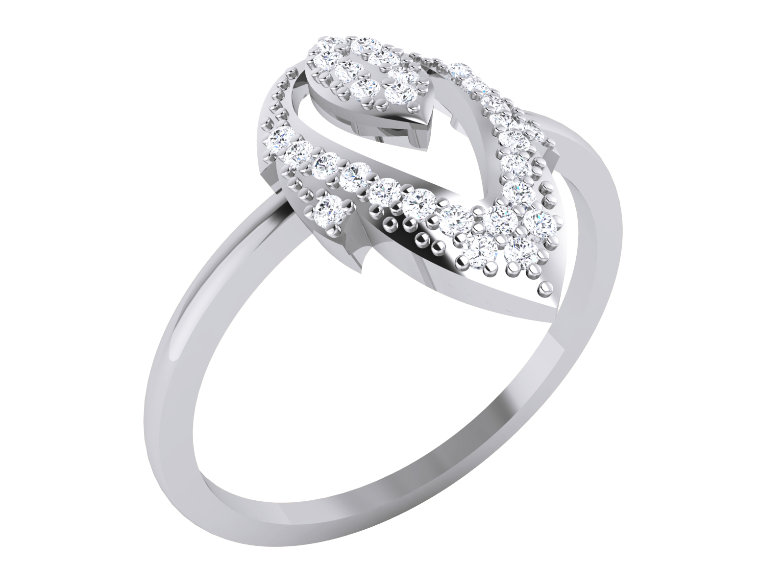 White Gold Ring