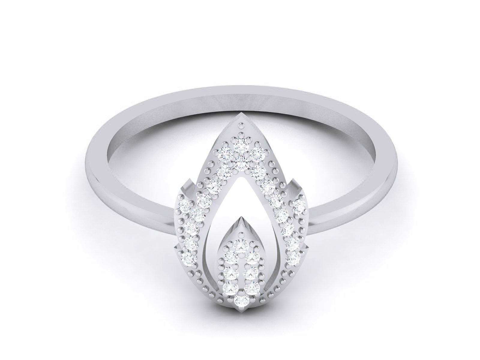 White Gold Ring
