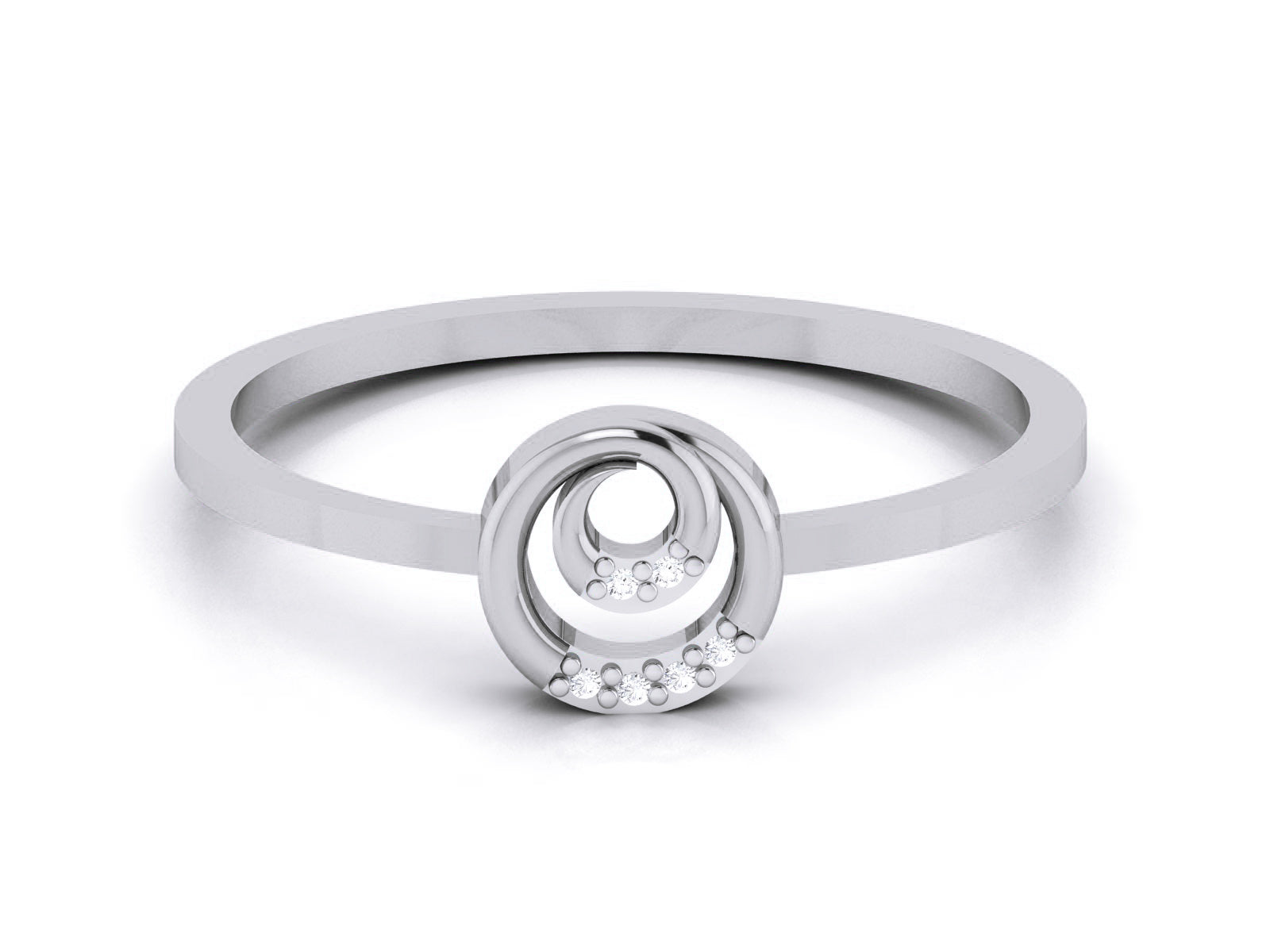 White Gold Ring