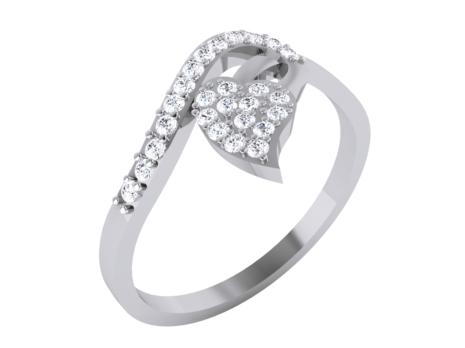 White Gold Ring