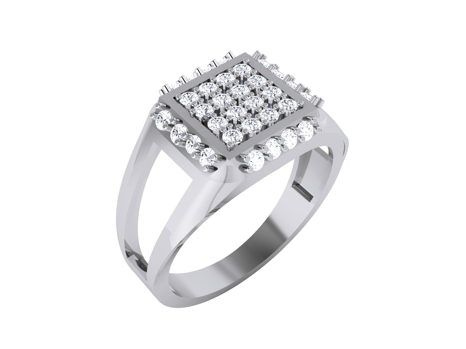 White Gold Ring