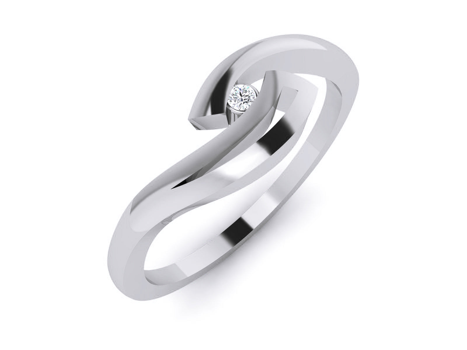 White Gold Ring