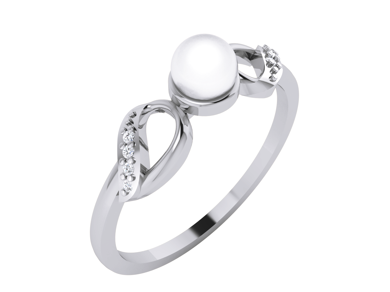 White Gold Ring
