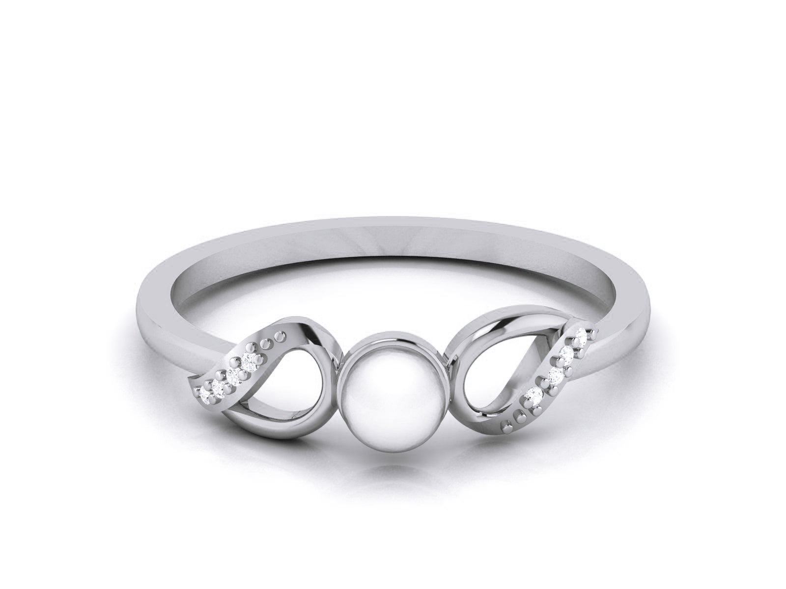 White Gold Ring