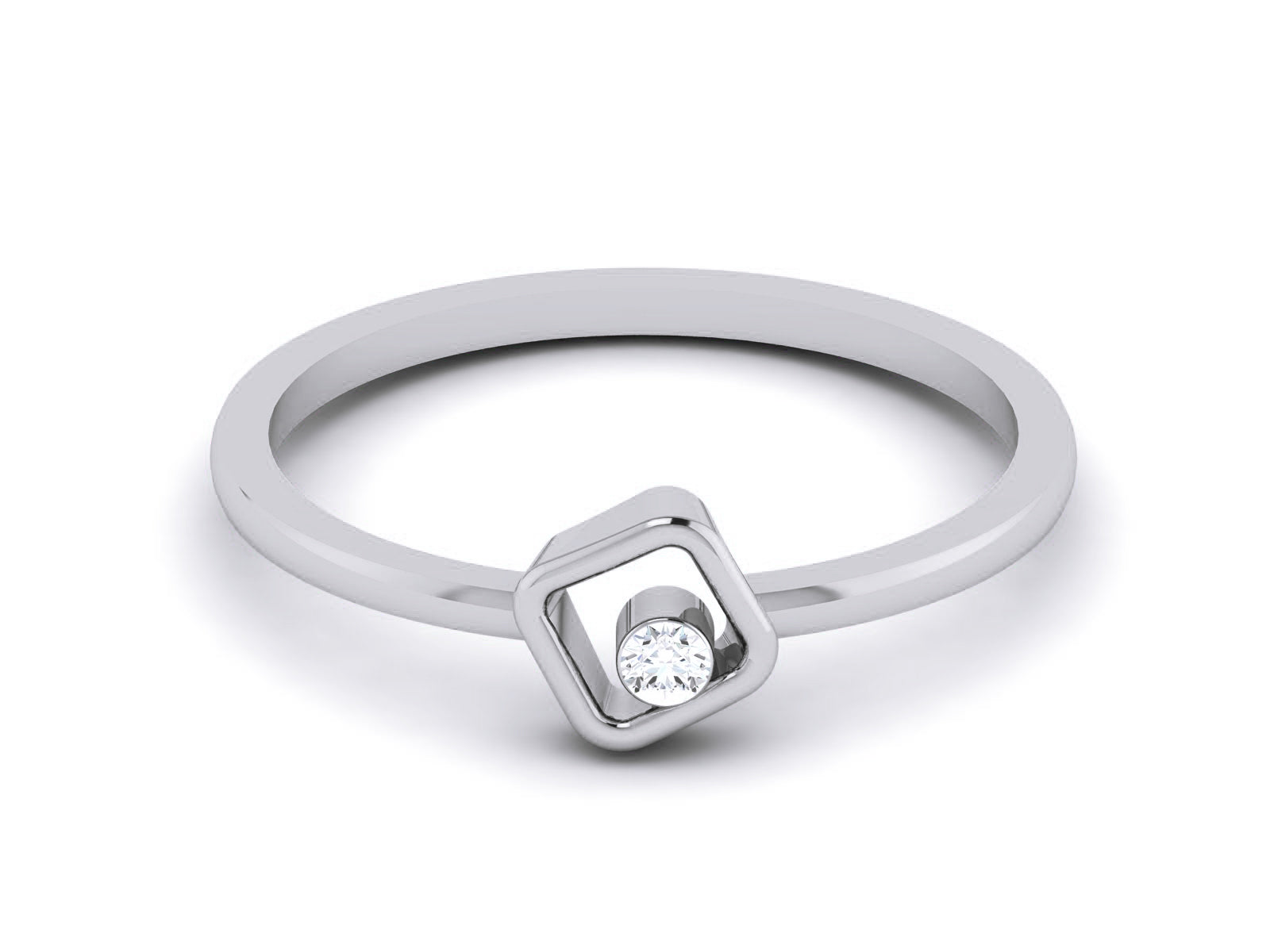 White Gold Ring
