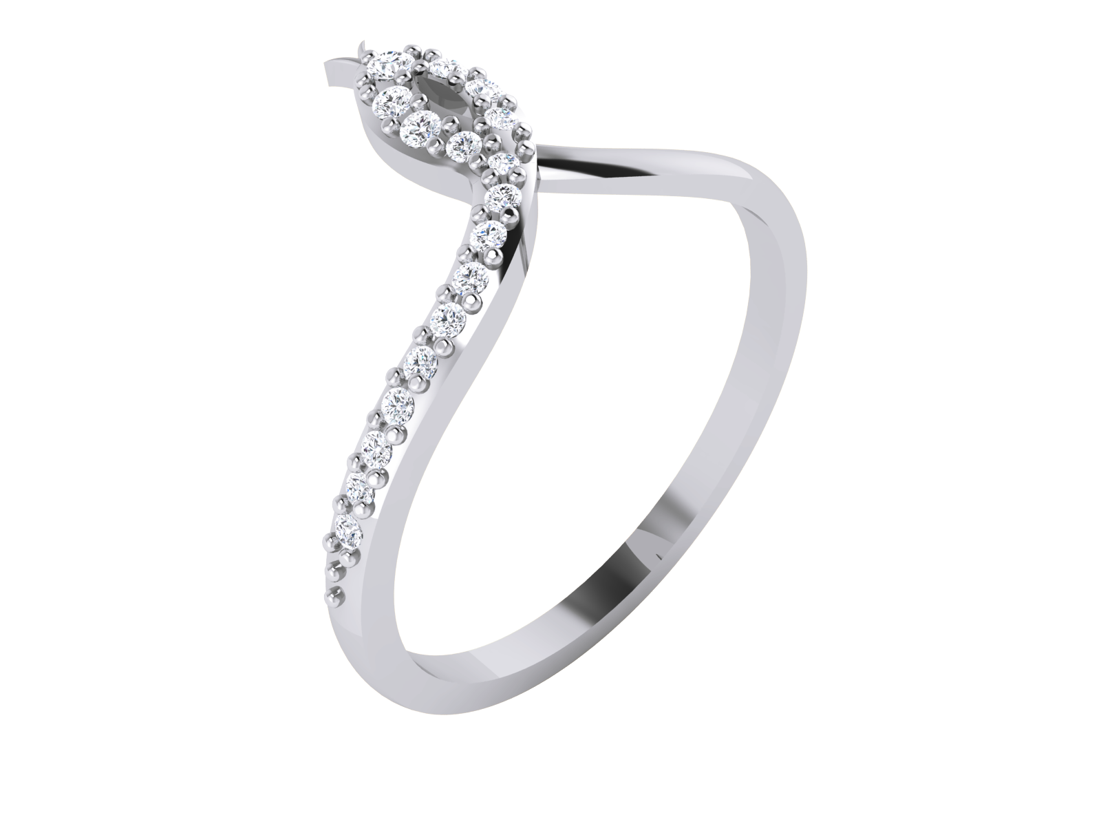 White Gold Ring