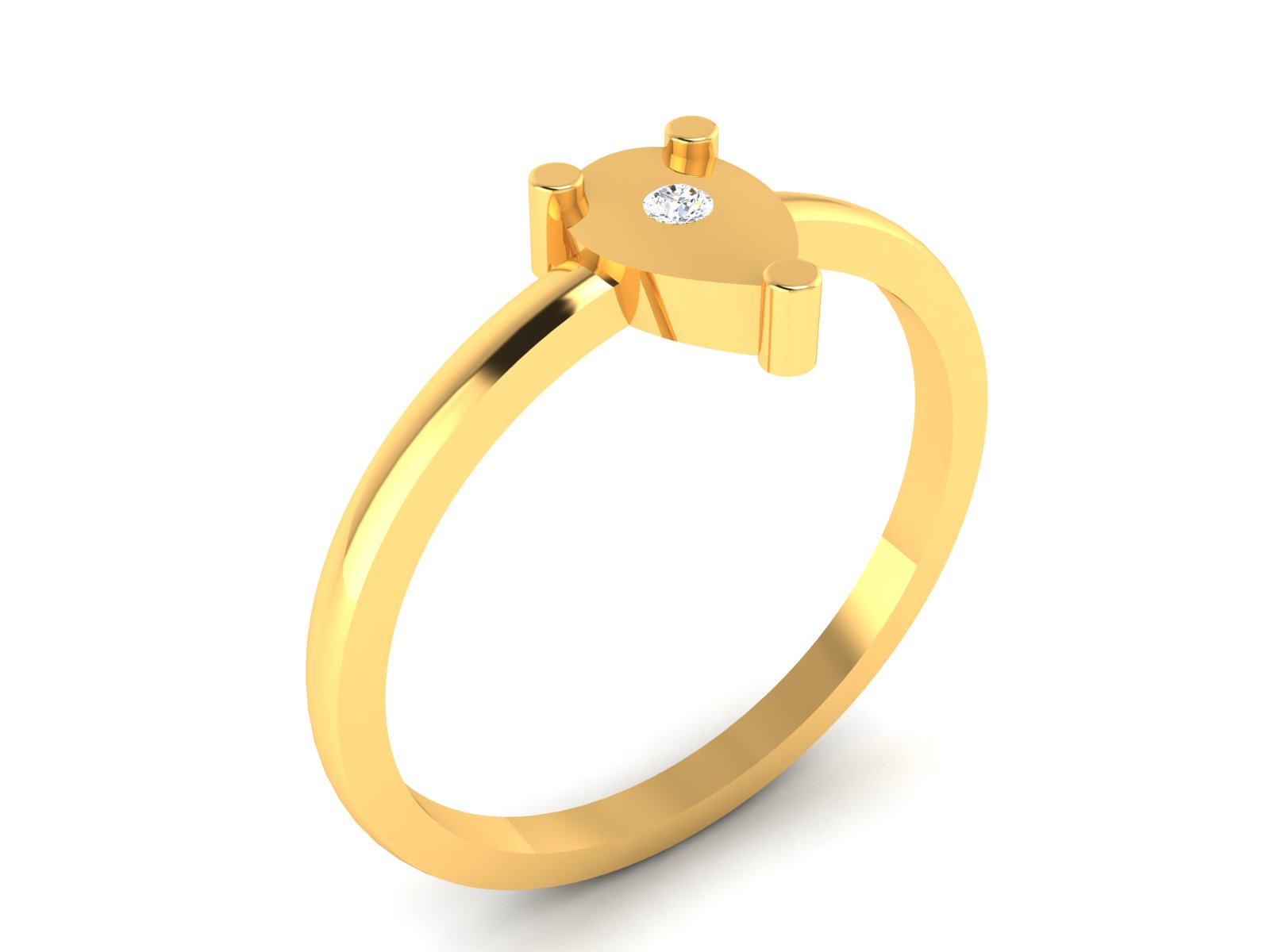 Yellow Gold Ring
