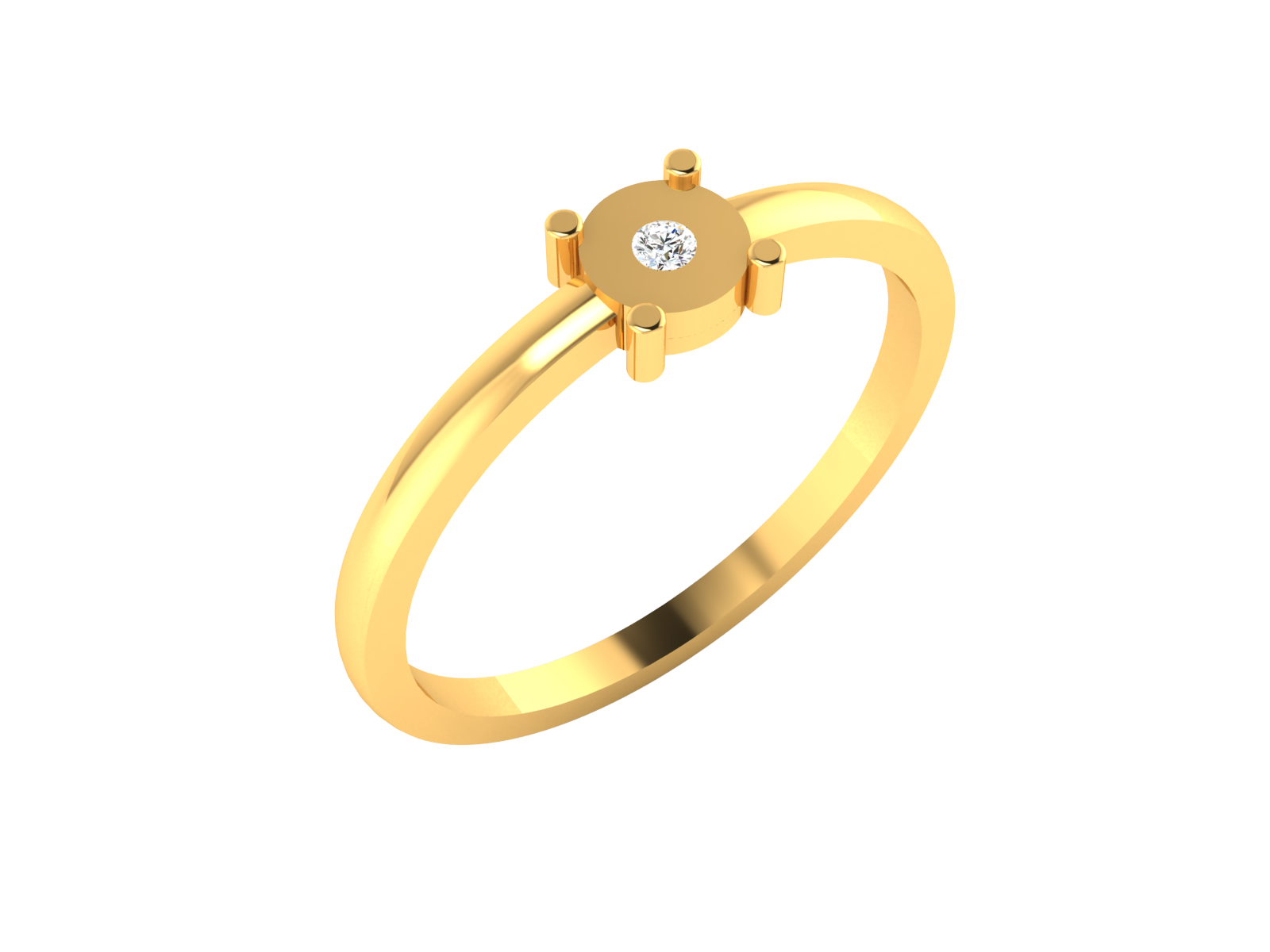 Yellow Gold  Ring