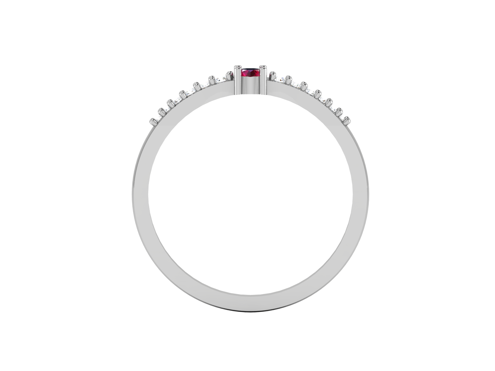 White Gold Ring