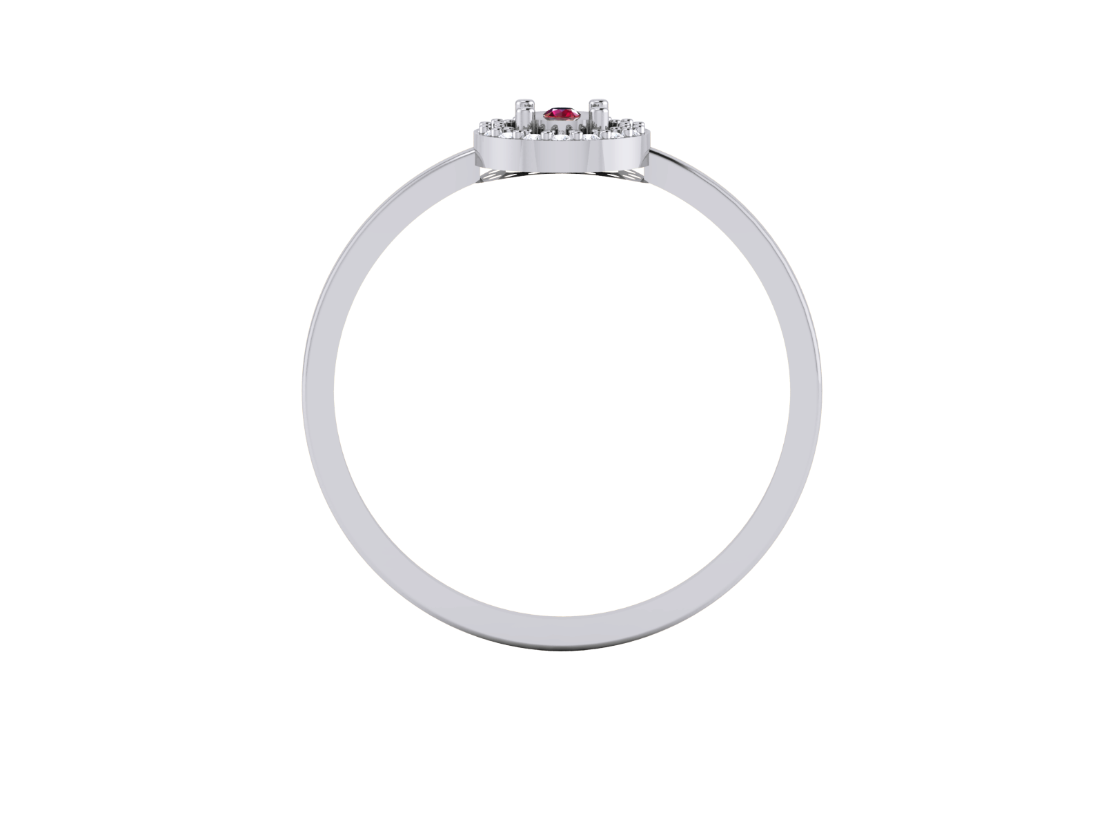 White Gold Ring