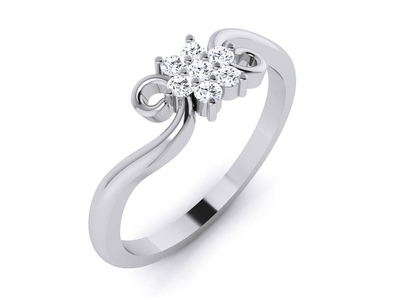 White Gold Ring