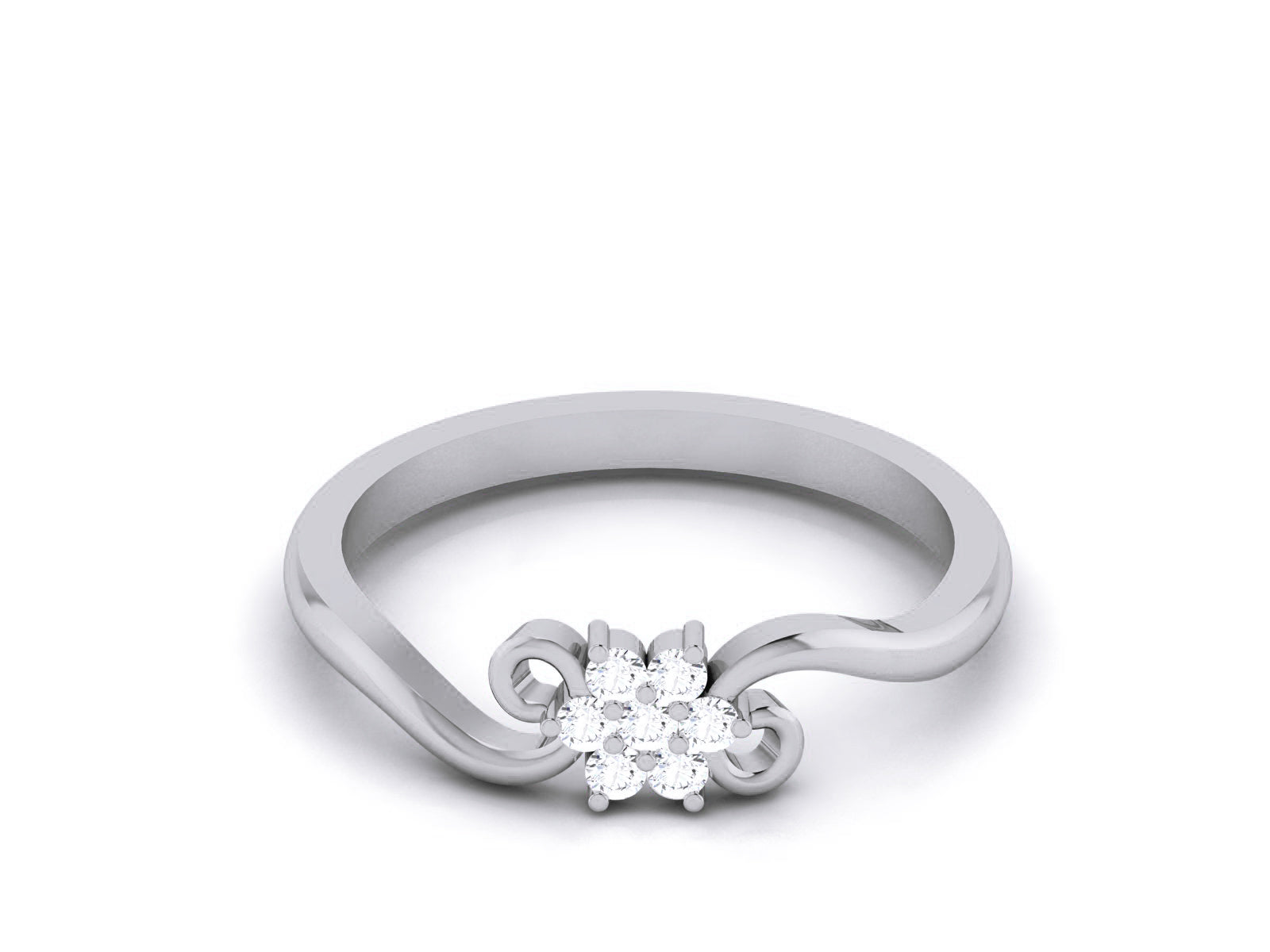 White Gold Ring