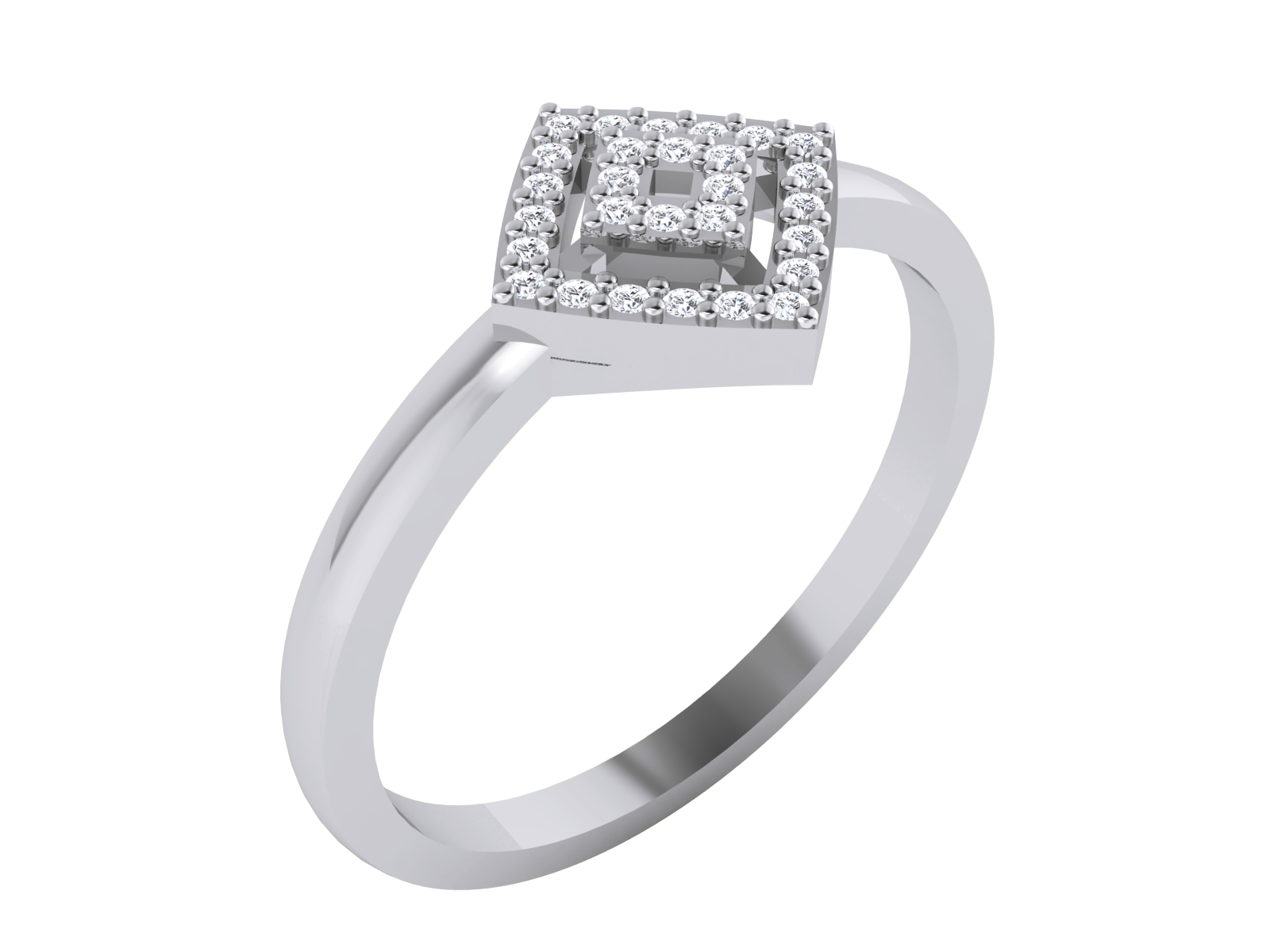 White Gold Ring