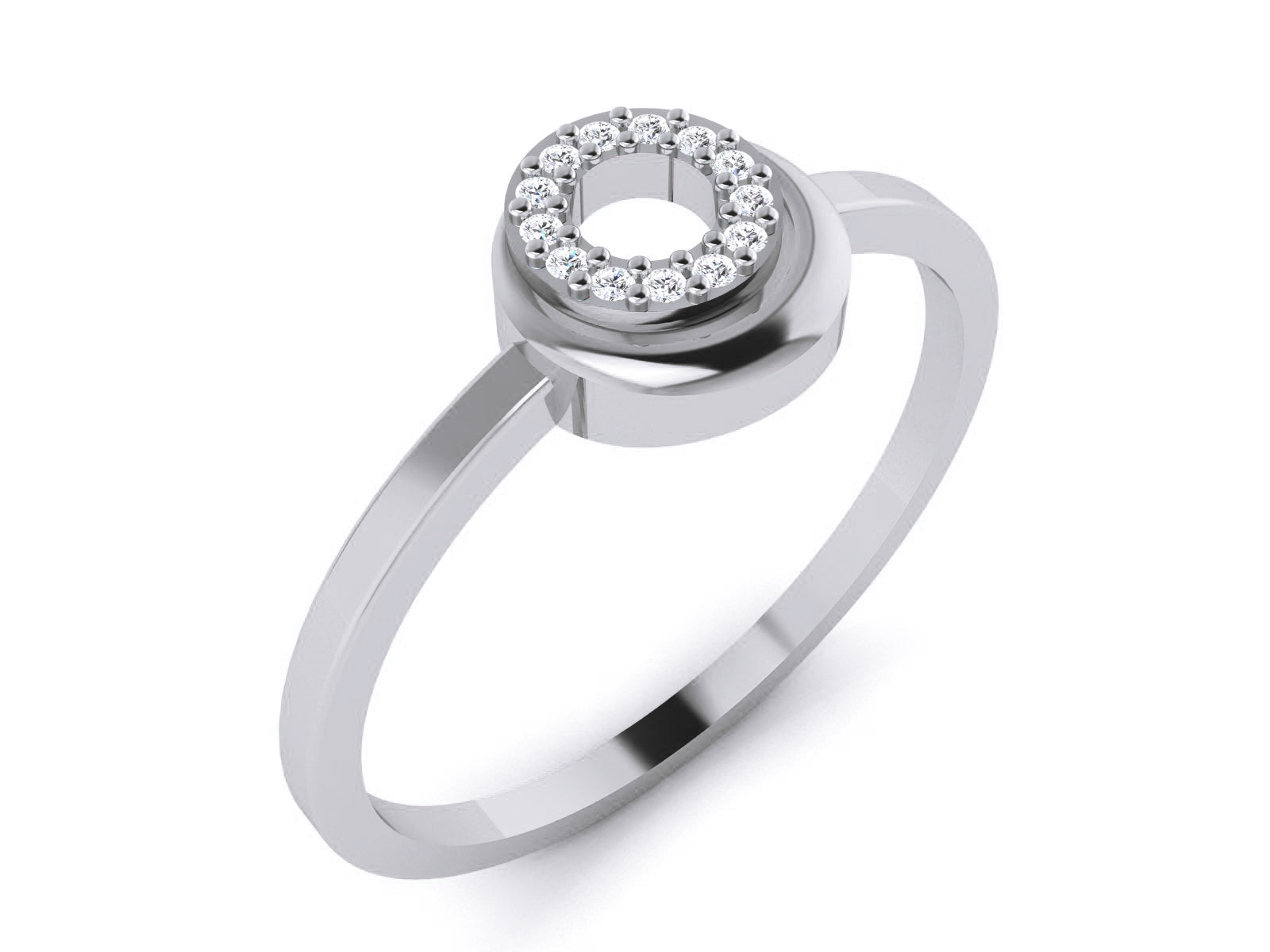 White Gold Ring
