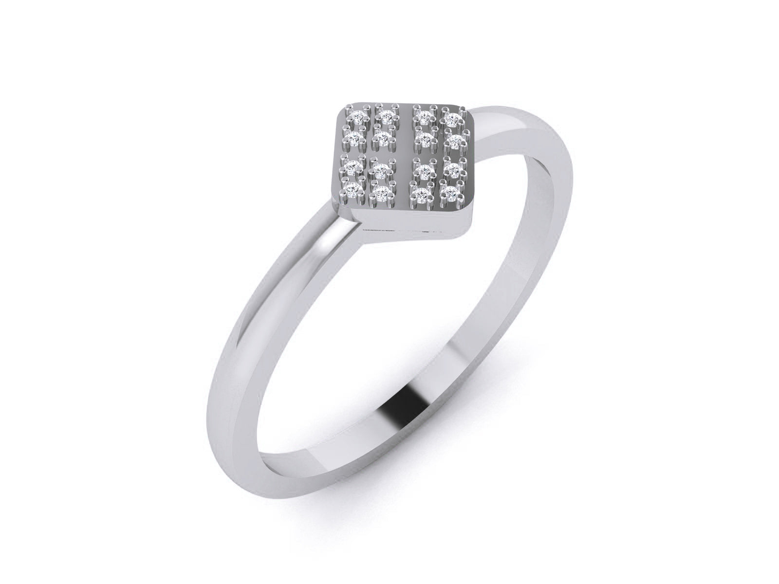 White Gold Ring