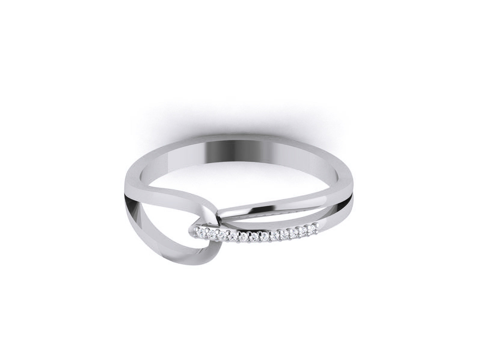 White Gold Ring