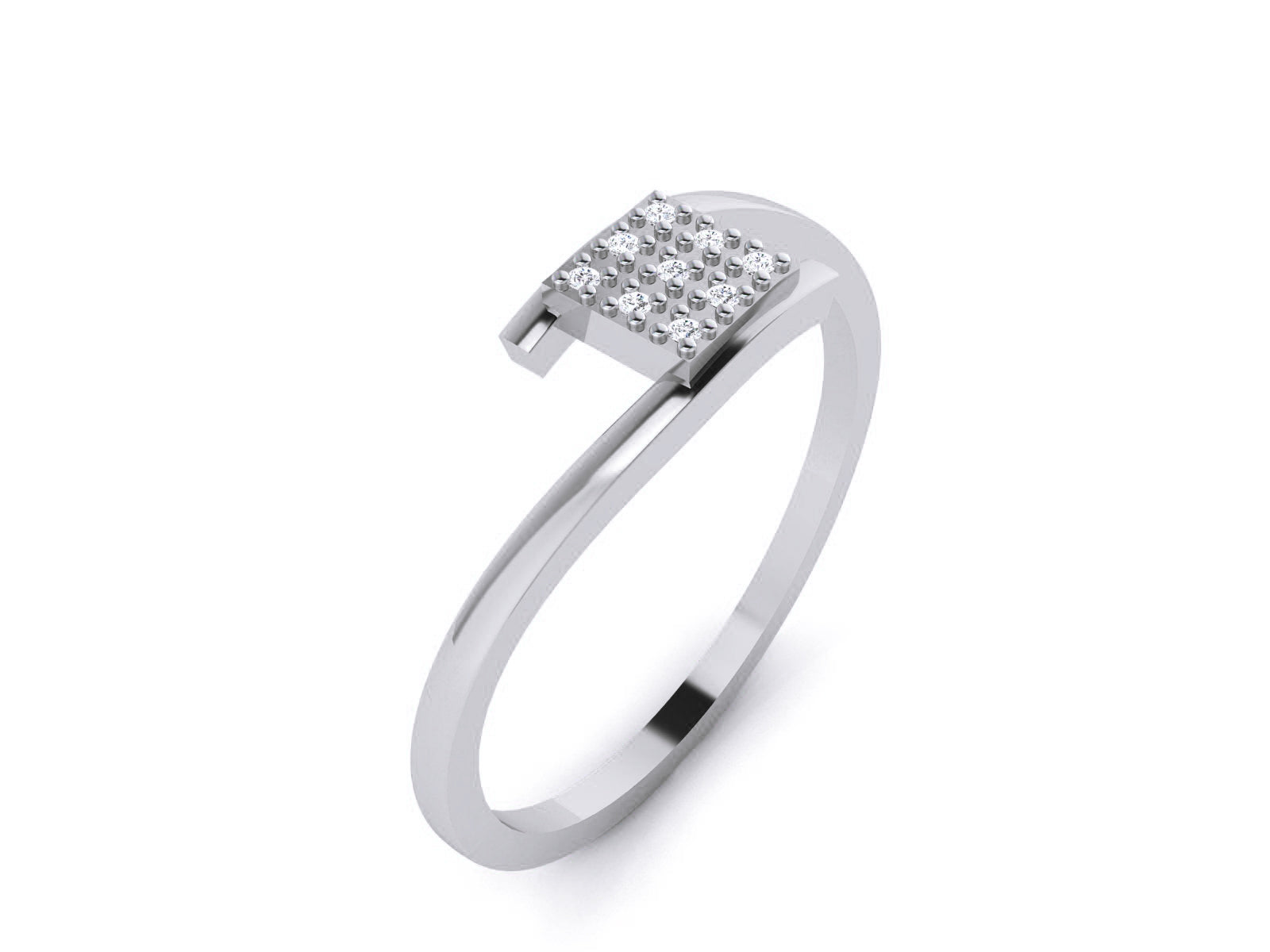 White Gold Ring