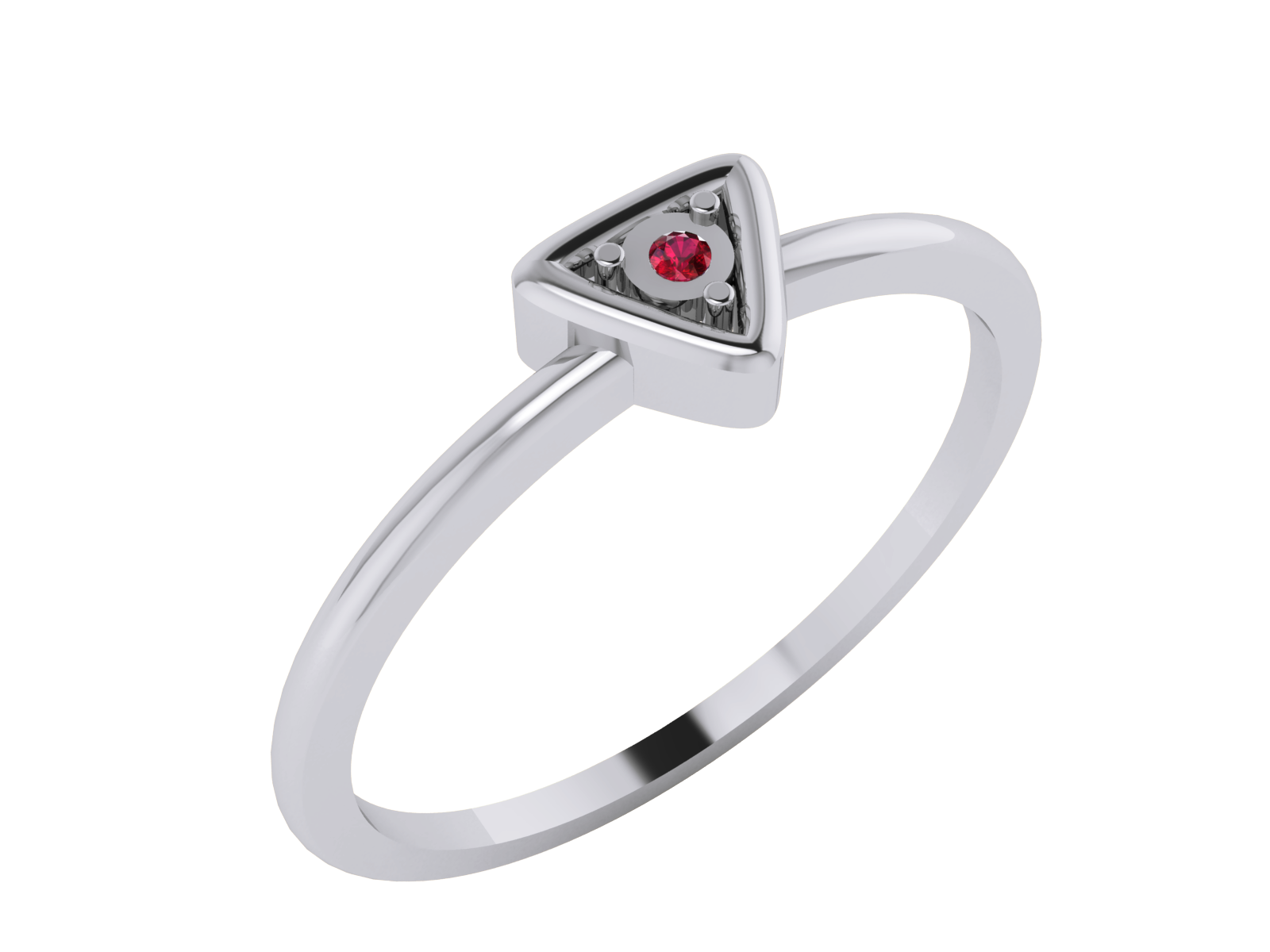 White Gold Ring