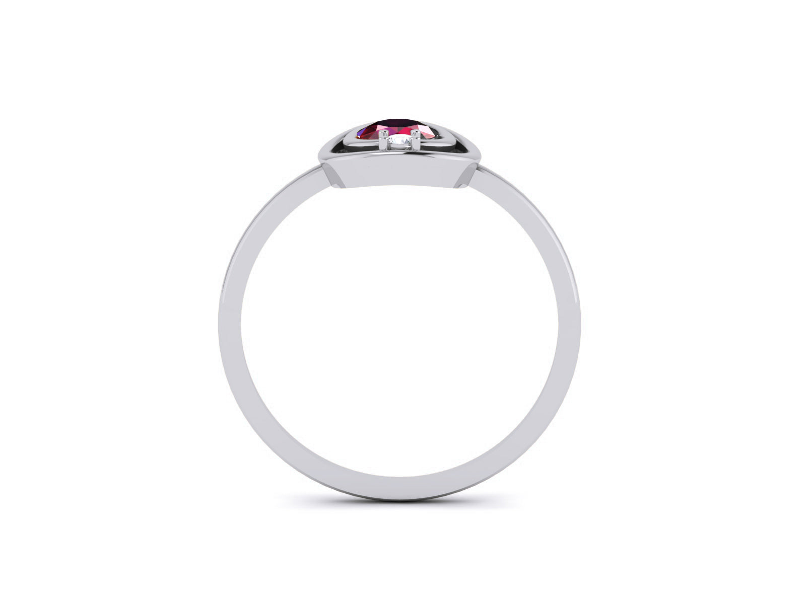 White Gold Ring