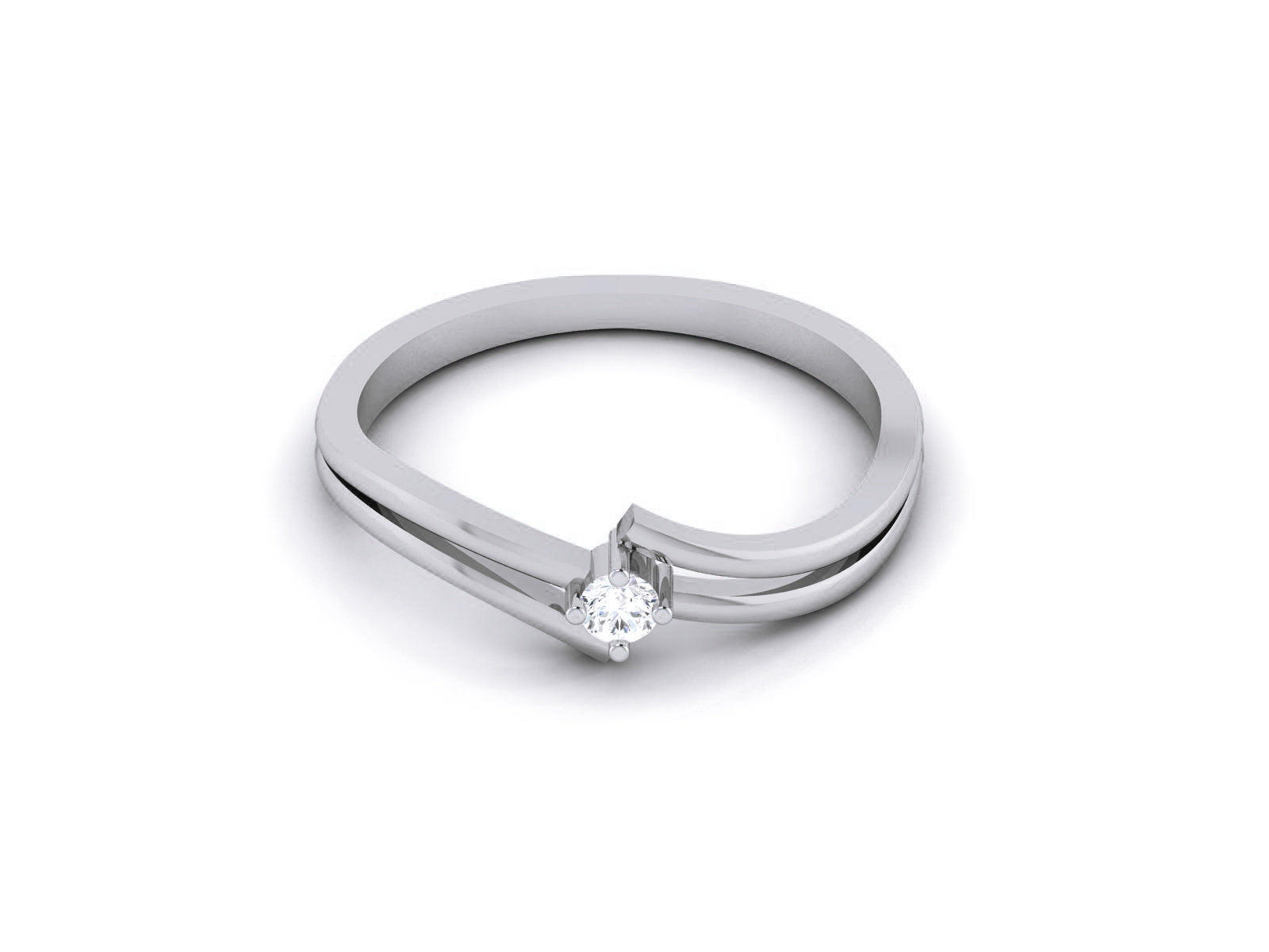 White Gold Ring