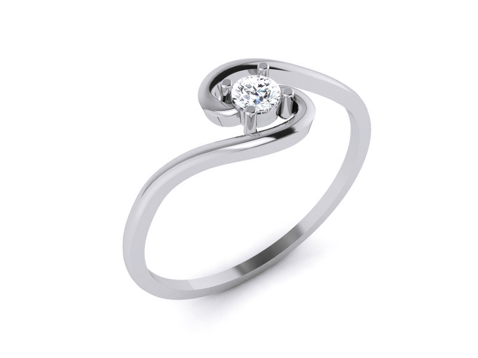 White Gold Ring