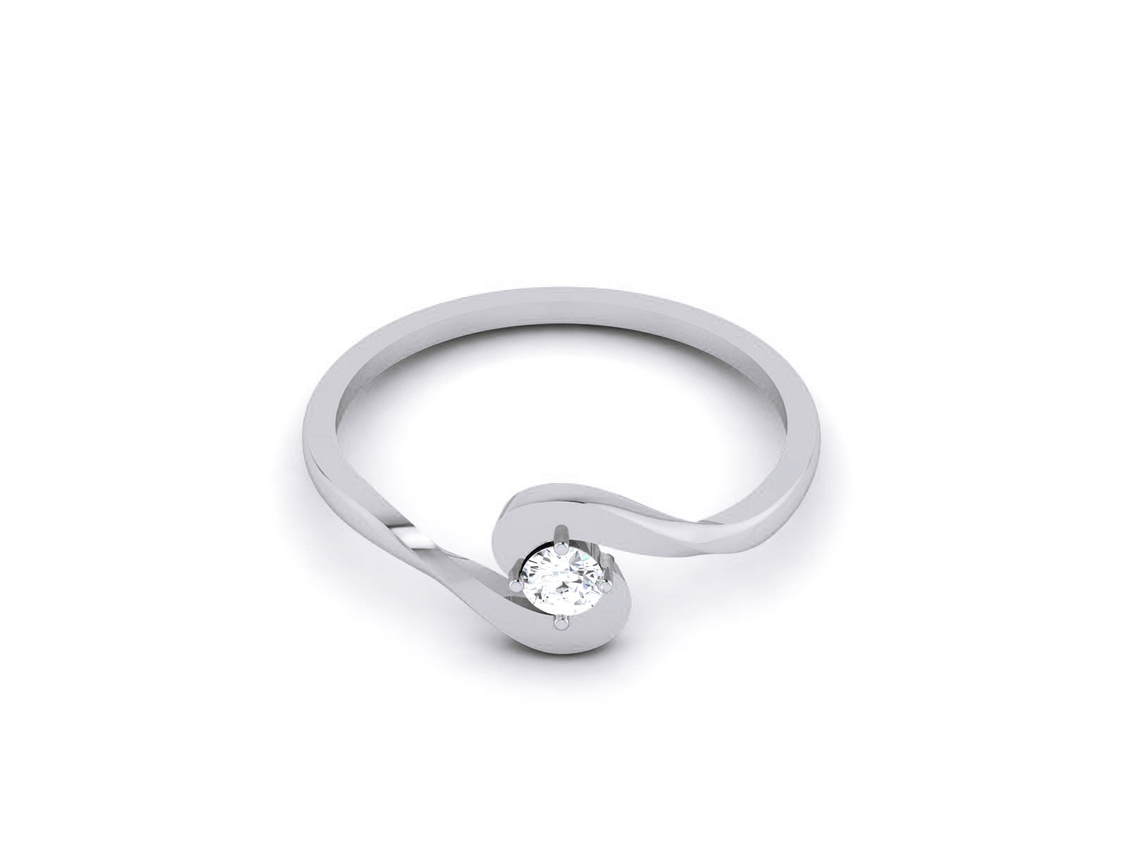 White Gold Ring