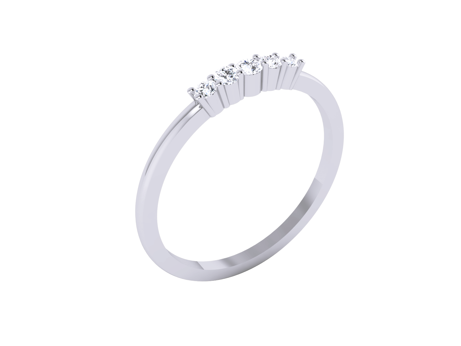 White Gold Ring
