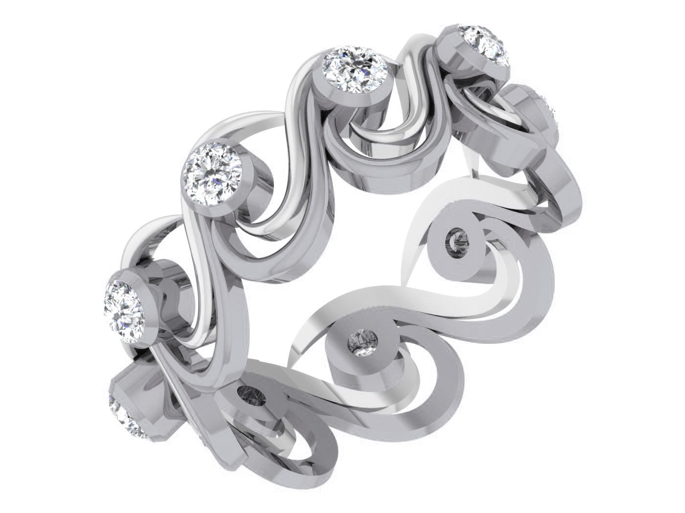 White Gold Ring