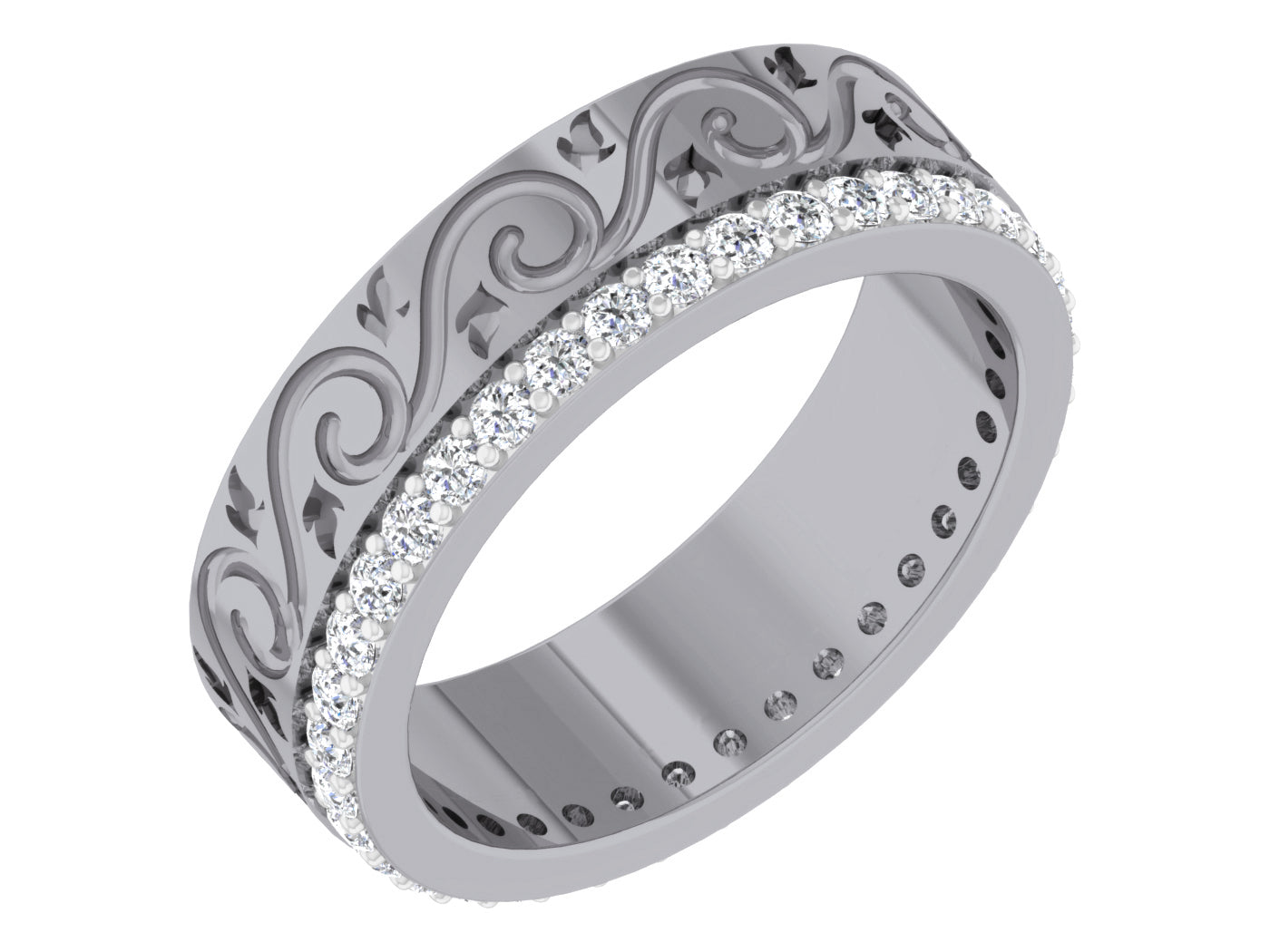 White Gold Ring
